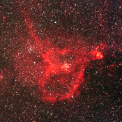 Nebula IC 1805 (Heart) & IC 1848 (Soul) - 05 September 2008