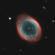 Planetárna hmlovina M57 - 12. jún 2007