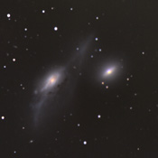 Markarian's eyes (NGC 4438, NGC 4435) - 28 April 2008