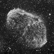 Crescent nebula (NGC 6888) - 26 May 2009