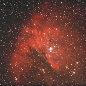 Hmlovina NGC 281 (Pacman) - 30. august 2011