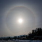 Slnečné 22° halo - 17. február 2018