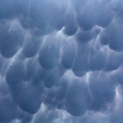 Mammatus clouds - 24 June 2021