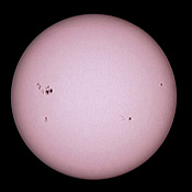 Sunspots - 20 July 2004