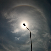 Slnečné 22° halo - 10. marec 2010