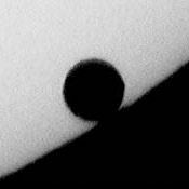 Venus transit across sun disc - 08 July 2004