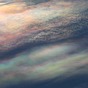 Iridescent clouds - 27 January 2009