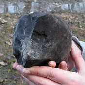 Meteorit Košice - fragment B - 06. apríl 2010
