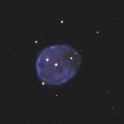 Planetárna hmlovina NGC 246 (Hmlovina Lebka) - 01. október 2011